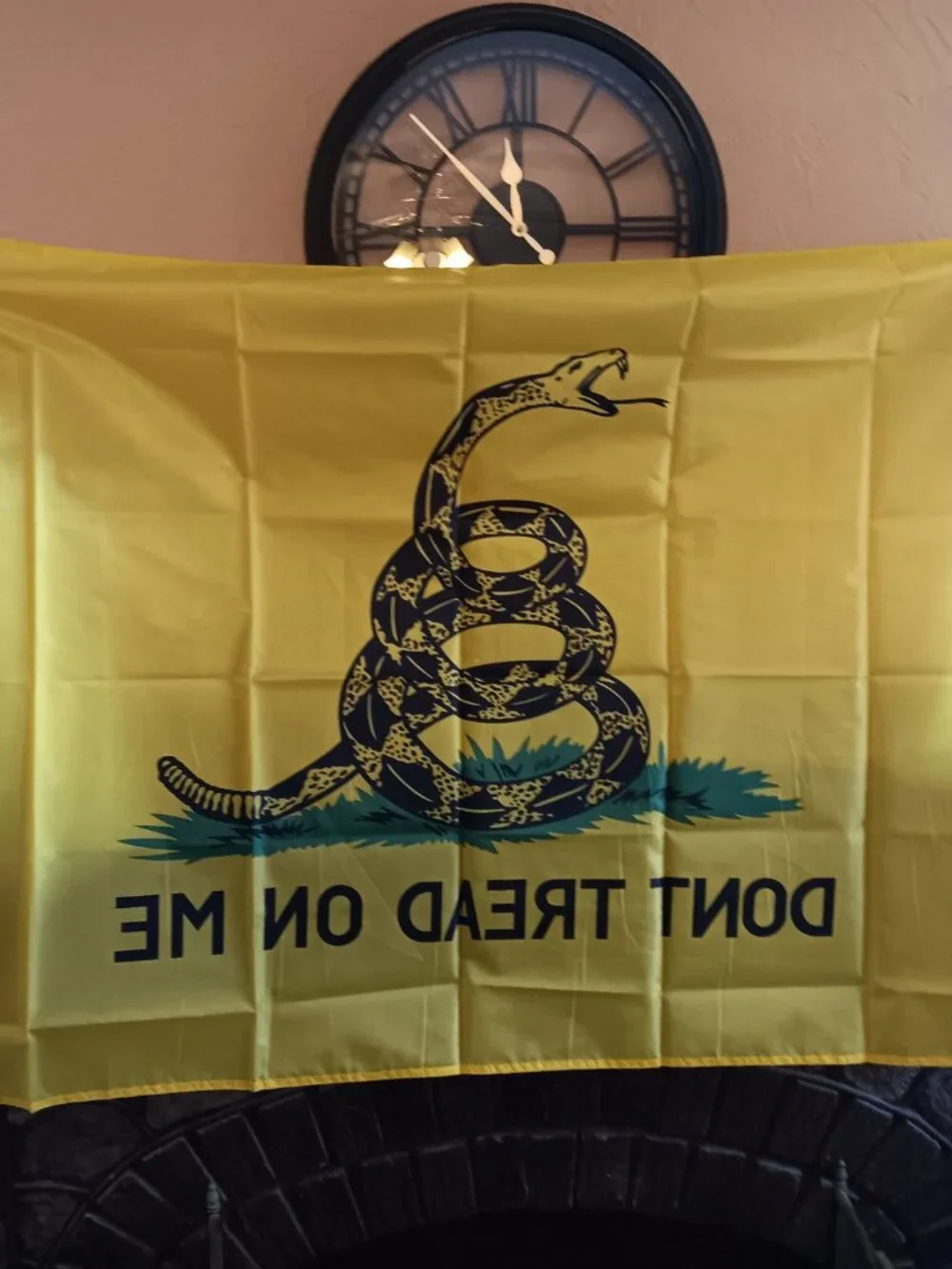 NEW Don't Tread of Me 3x5 American Flag Yellow